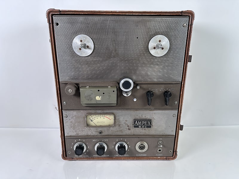 Vintage Ampex 600 / 601 Magnetic Tape Recorder Tube Preamp Mic Preamplifier  			