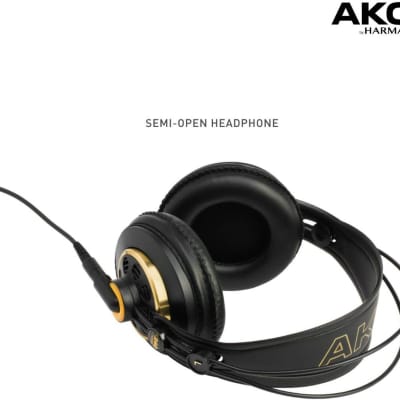 AKG Pro Audio K240 STUDIO Over-Ear Semi-Open Studio Headphones image 3