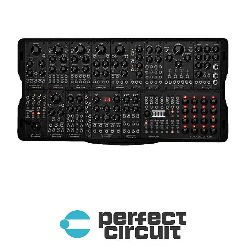 Erica Synths Black System III Modular Synthesizer (Carbon Reverb