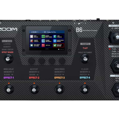 Zoom B6 Bass Multi-Effect Unit | Reverb