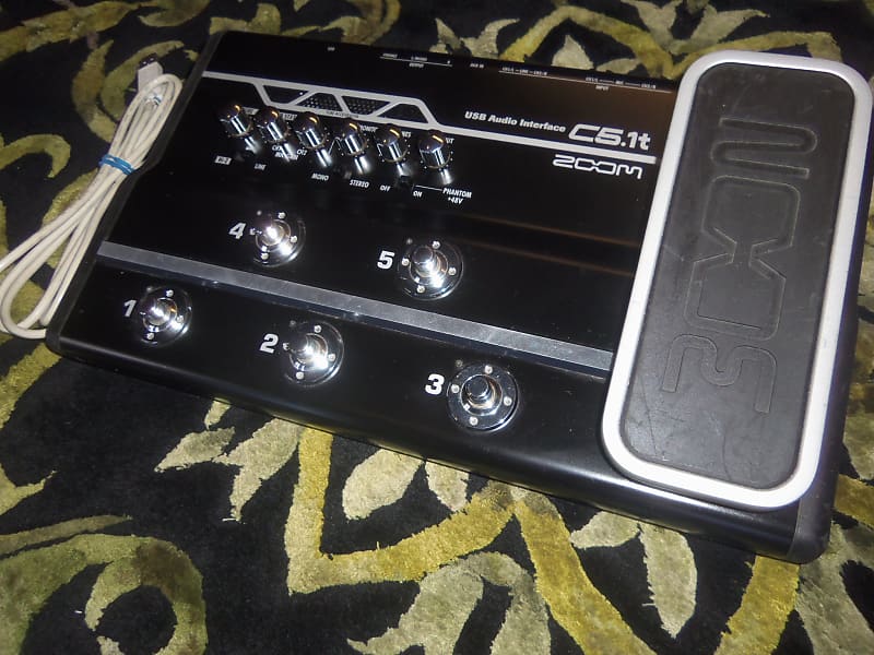 Zoom ZFX C5.1t Interface Black Reverb