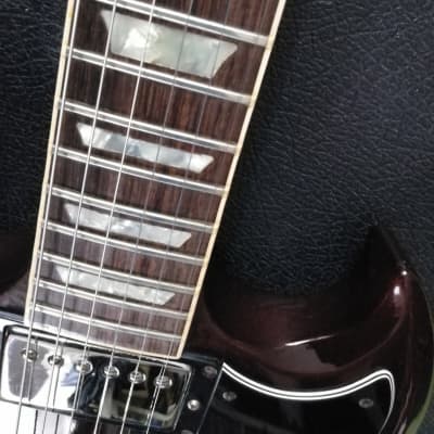 Gibson SG Standard "Small Guard" 1986 - 1990 - Wine Red + Original Padded Gigbag + Hard Case as a gift image 6