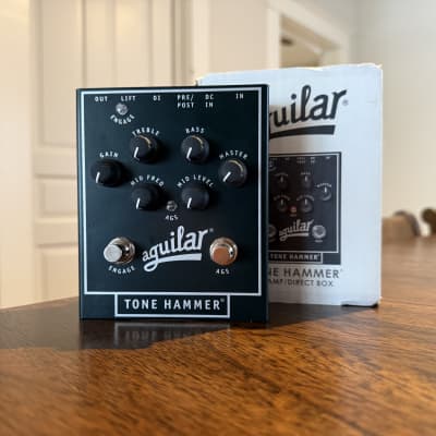 Reverb.com listing, price, conditions, and images for aguilar-tone-hammer-preamp-direct-box