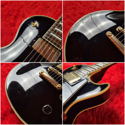 Tokai TLC-60 (LC-60) 1984 - Black Finish - Les Paul Custom - Black Beauty - 1957 Refine Model - With Original Hard Case - Made In Japan - MIJ image 5