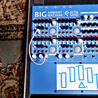 Elta Music Solar 50 Big Ambient Machine Synthesizer w/ Flight Case + Cartridge Kit image 4