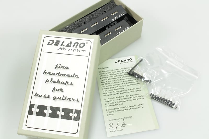 Delano Times Square JC 4 TF 4-string twin coil in-line | Reverb