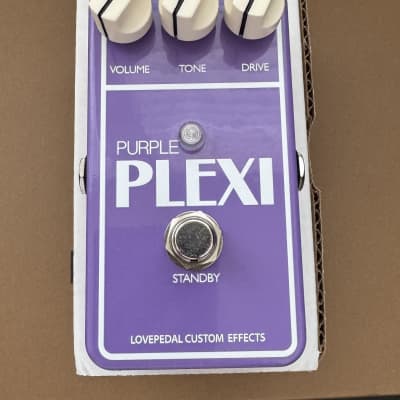 Reverb.com listing, price, conditions, and images for lovepedal-purple-plexi