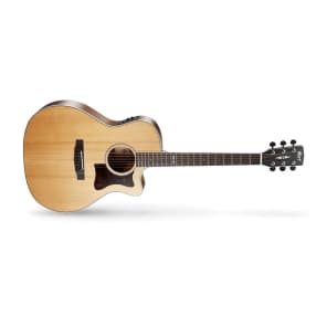 Cort GA5FBW Natural Satin Grand Regal Acoustic Guitar for sale