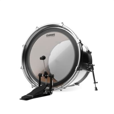 Evans 20" EMAD2 Clear Bass Batter Drum Head image 2