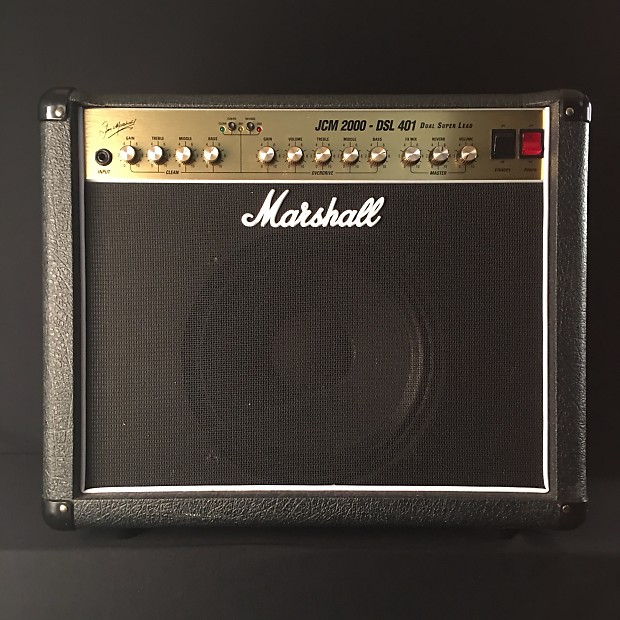 Marshall JCM2000 DSL401 1x12 All-Tube Combo Made in England Footswitch  Included Free Shipping!