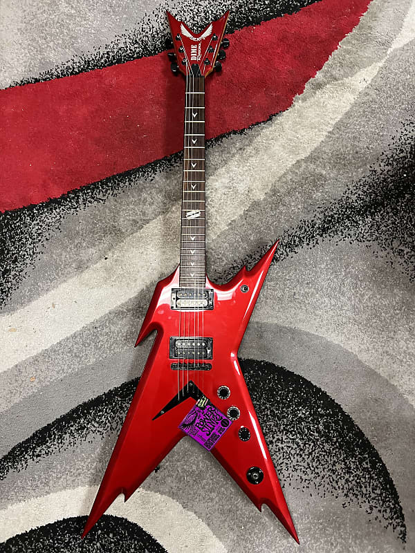 Dean Dime razorback - Sparkle red | Reverb Dean Dime razorback - Sparkle red | Reverb