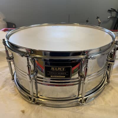 Vintage MAPEX Venus Series Steel Snare Drum 14" x 6" image 1
