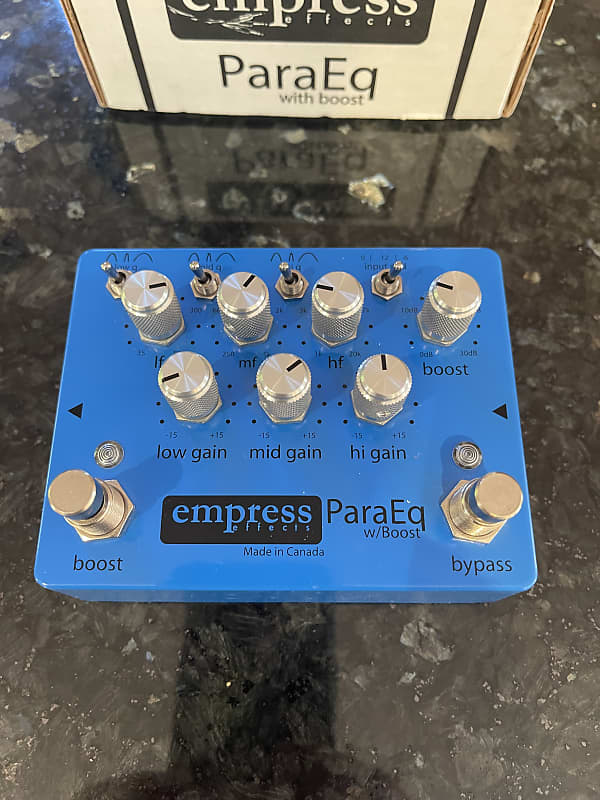 Empress ParaEQ with Boost 2010s - Blue | Reverb