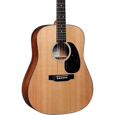 Martin D-10E-02 Road Series Dreadnought Acoustic-Electric Guitar Natural w/Bag for sale