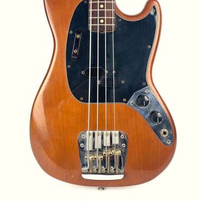 Fender Mustang Bass 1975 - Mocha image 2