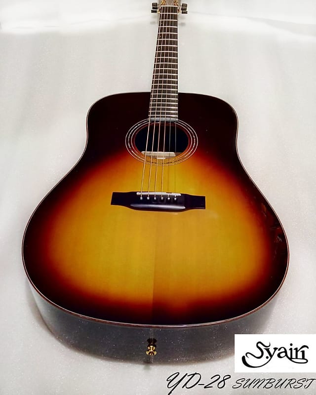 S.Yairi YD-28 Sunburst all Solid Sitka Spruce & Rosewood 