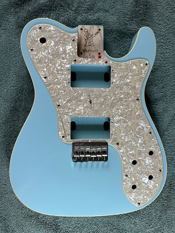 Warmoth テレキャスター WARMOTH Unfinished Top Bound Telecaster Body - 3A Figured