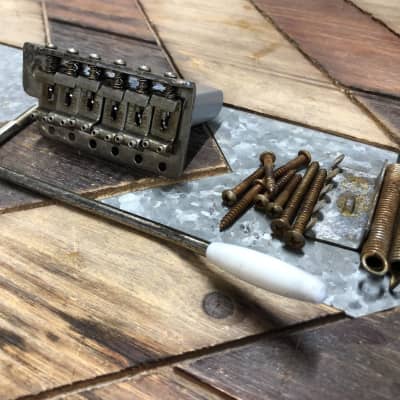 Real Life Relics Fender® Aged Stratocaster® Tremolo Bridge | Reverb