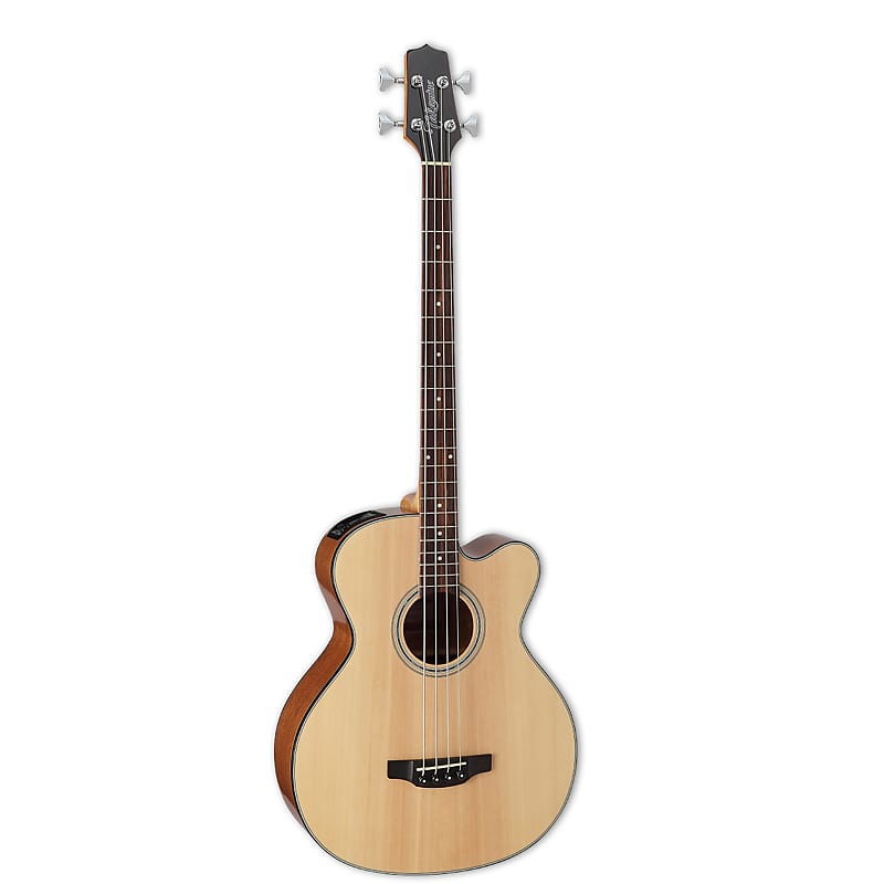 Takamine GB30CE Acoustic Electric Bass Guitar, Natural Gloss image 1