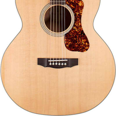 Guild BT-240E Baritone Jumbo Acoustic-Electric Guitar, Natural Satin image 1