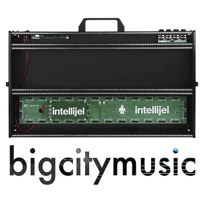Intellijel 7U 104 HP Performance Case - V2 w/ KEYED power headers, stealth (black) image 1