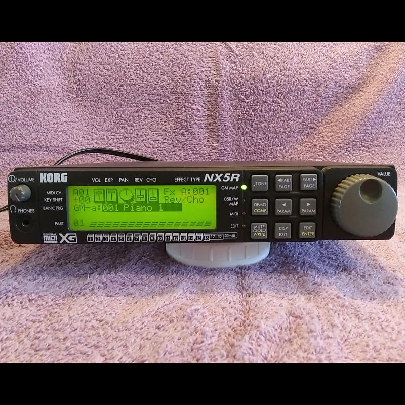 Korg NX5R Synth Module (NS5R + XG) with Yamaha DB51XG (like