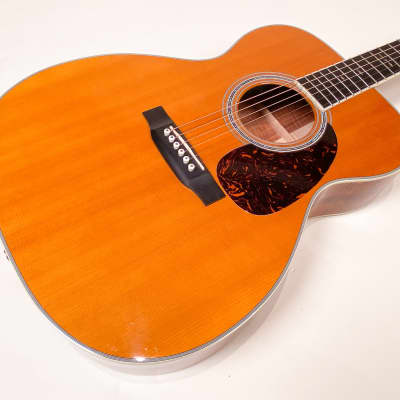 2008 Martin M-38 0000 Flamed Koa Special Grand Auditorium D-45 Appointments Near Mint One Owner image 5