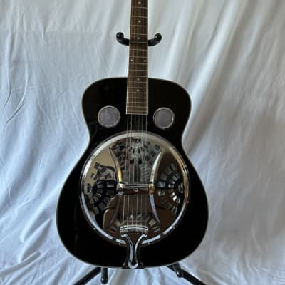 Regal Resonator Acoustic Guitar 2000s - Black image 1