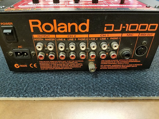 Roland DJ-1000 DJ Mixer ローランド ミキサーエフェクター DJ機材