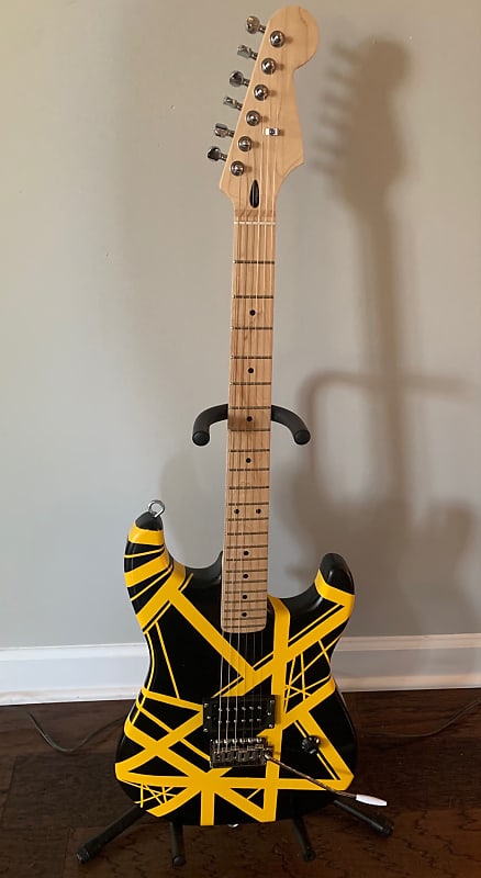 Custom Eddie Van Halen Bumblebee Frankenstrat Replica Reverb 