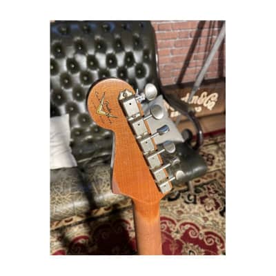 Fender CUSTOM SHOP STRATOCASTER LIMITED EDITION ROASTED 61 SUPER HEAVY RELIC 3 TONS SUNBURST 2023 - Super Heavy relic Aged 3 Tons sunburst image 7