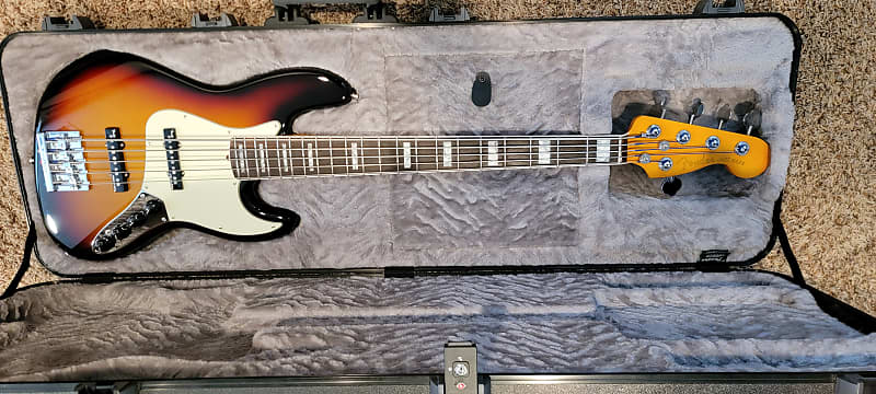 Fender American Ultra Jazz Bass V | Reverb