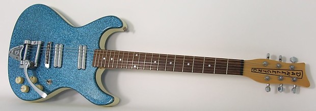 Danelectro Hodad Blue Sparkle | Reverb