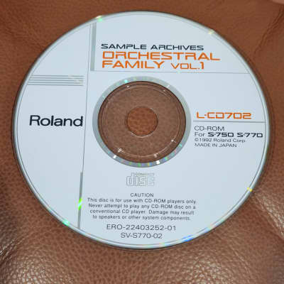 Spectrasonics Bass Legends Vol. 1 BLR-01 Roland Sample CD-ROM for