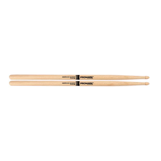Pro-Mark TX101W Dom Howard Signature Hickory 101 Wood Tip Drum Sticks (Pair) image 1