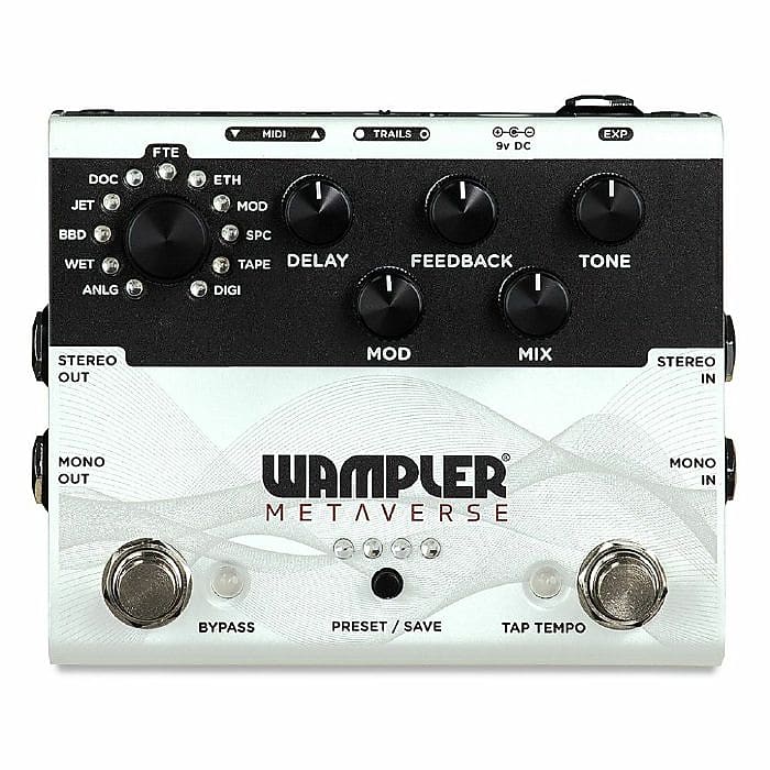 Wampler Metaverse DSP Multi-Delay Effects Pedal image 1