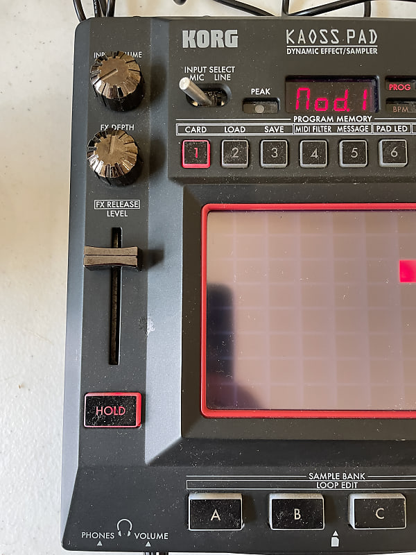 Korg KP3 Kaoss Pad 3 Dynamic Effect / Sampler | Reverb