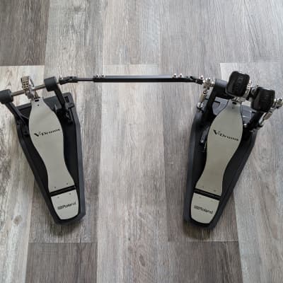 Roland RDH-102A V-Drum Double Electronic Bass Drum Pedal 2021 - Black / Chrome