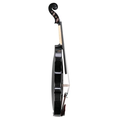 Glarry GV103 4/4 Spruce Panel Violin 2020s - Matte Black image 24