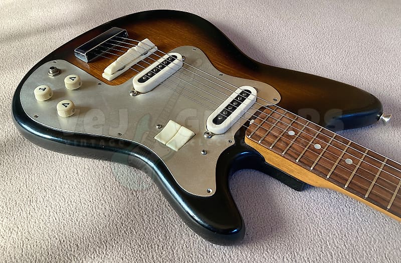 GUYATONE LG-55W 1960s SUNBURST VGC | Reverb