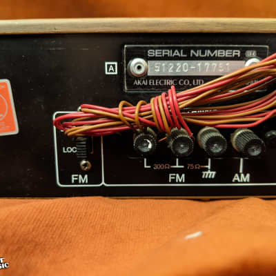 Akai AT-K03 Vintage MIJ AM / FM Stereo Tuner Japan image 6