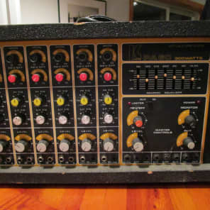 Kustom PA-60 300W 6 Channel Powered Mixer image 1