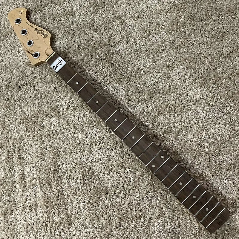 Harley Benton Maple Wood 4 String Bass Neck | Reverb