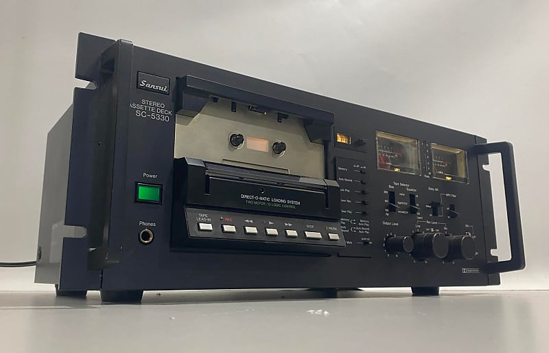Vintage Sansui SC-5330 Stereo Cassette Deck 1970s. Serviced - Excellent! image 1