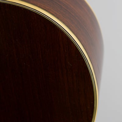 Washburn  Model 5238 Deluxe Flat Top Acoustic Guitar (1930), ser. #1803, black tolex hard shell case. image 11