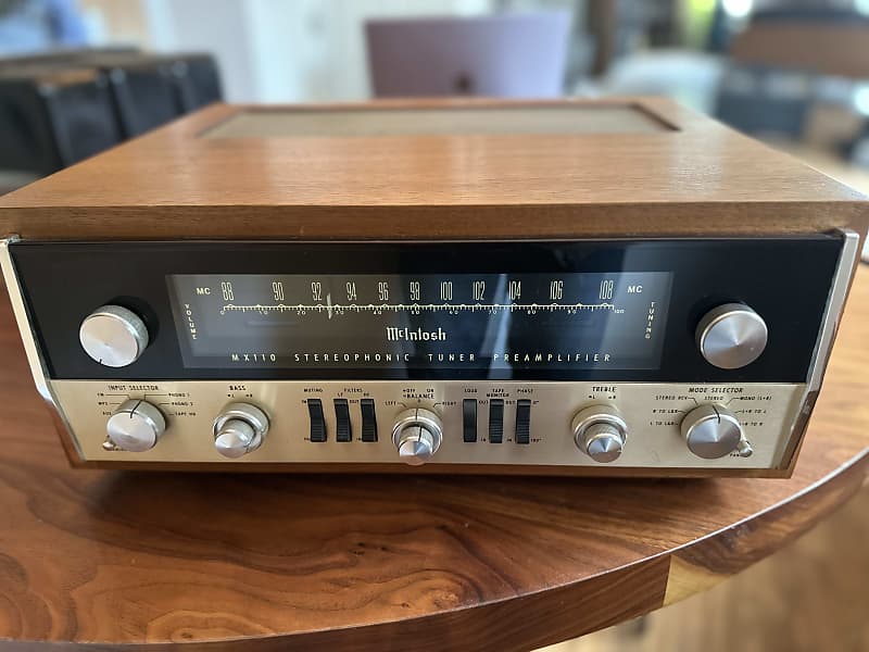 1960s McIntosh MX110Z Tube Preamp / Receiver  			