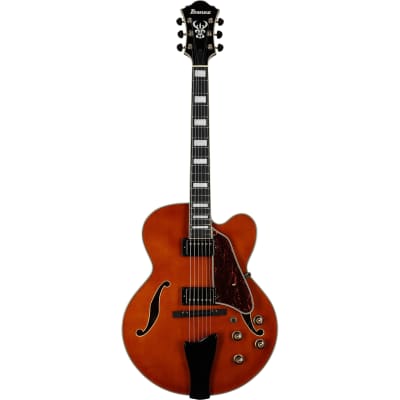 Ibanez Artcore Expressionist AF95 Electric Guitar, Dark Amber image 5