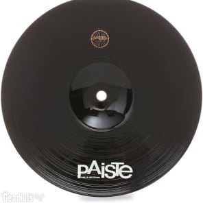 Paiste 10 inch Color Sound 900 Black Splash Cymbal image 2