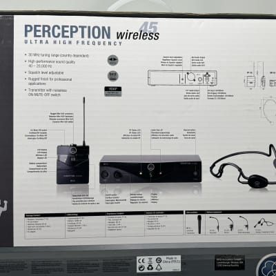 AKG WMS45 Perception Sports Wireless Headset Microphone System