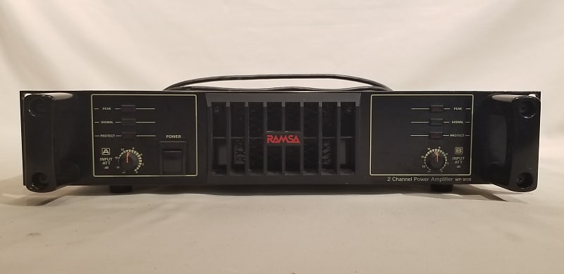 Panasonic『RAMSA　WP-9110』 Ramsa Panasonic Power Amplifier WP-9110 | eBay